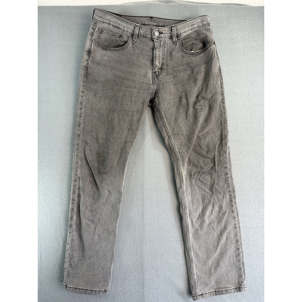 Levis 559 Jeans Mens 33x32 Gray Relaxed Straight Denim PC9-00559-0600